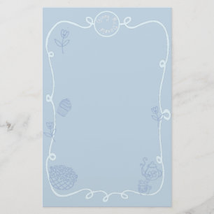 Papeterie Coquette Doodle Ribbon Frame