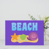 Papeterie Coquillages De Plage (Debout devant)