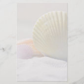 Papeterie Coquillages en sable blanc (Devant)