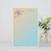 Papeterie Coquillages sur une plage (Debout devant)