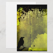 Papeterie Corneille urbaine grunge (Devant / Derrière)