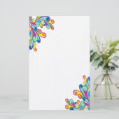 Papeterie Corner Swirls (Debout devant)