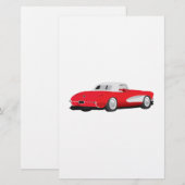 Papeterie Corvette 1959 (Devant / Derrière)