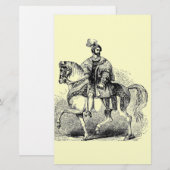 Papeterie Costumes élisabéthains (Devant / Derrière)