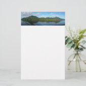 Papeterie Côte de la Colombie-Britannique au Canada Pittores (Debout devant)