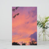 Papeterie coucher de soleil (Debout devant)