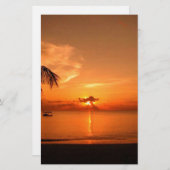 Papeterie coucher de soleil (Devant / Derrière)