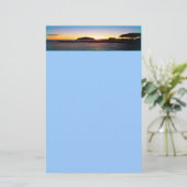 Papeterie Coucher de soleil hawaïen (Debout devant)