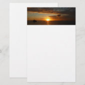 Papeterie Coucher de soleil sur la mer II (Devant / Derrière)
