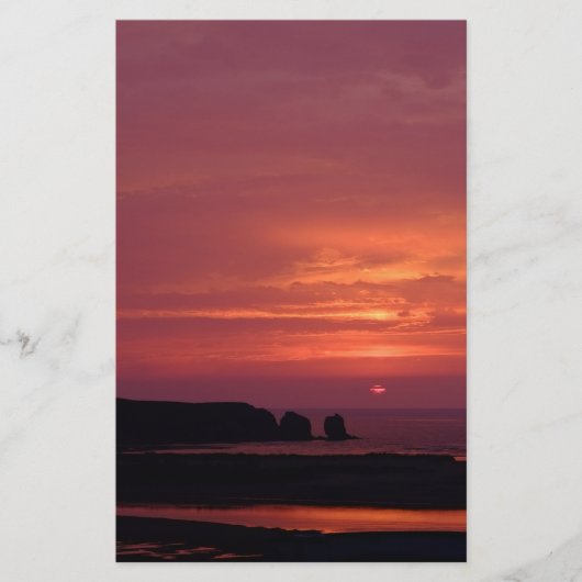 Papeterie coucher du soleil 3 (Devant)