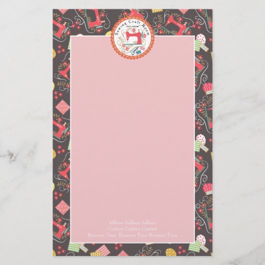 Papeterie Coudre Cute Photo Brown (Devant)