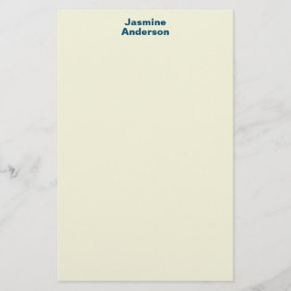 Papeterie Couleur Beige minimaliste moderne professionnelle