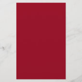 Papeterie Couleur solide Carmine (Dos)