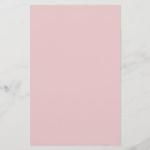 Papeterie Couleur solide rose rose (Dos)