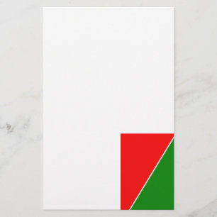 Papeterie Couleurs du drapeau national biélorusse