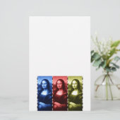 Papeterie Couleurs primaires Mona Lisa Poster de animal (Debout devant)