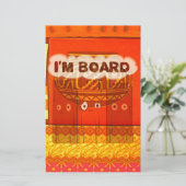 Papeterie Couleurs traditionnelles d'Afrique rouge dorée Imp (Debout devant)