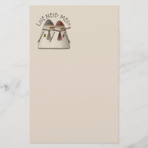 Papeterie Couple de neige