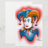 Papeterie Cour cosmique Jester (Devant / Derrière)