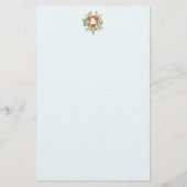 Papeterie Courbe de Noël traditionnelle (Devant)