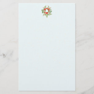 Papeterie Courbe de Noël traditionnelle