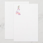 Papeterie Courez une fille, courez (Devant / Derrière)
