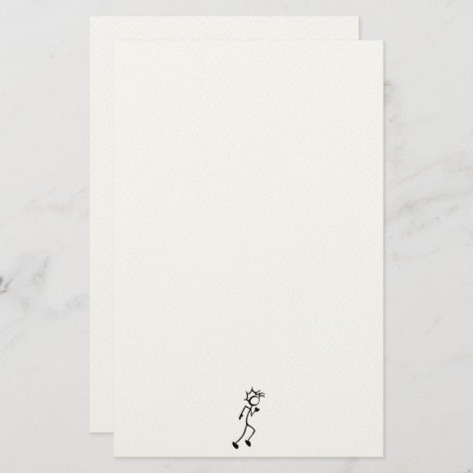 Papeterie Course Stickman Track and Field (Devant / Derrière)