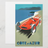Papeterie Courses automobiles anciennes (Devant / Derrière)
