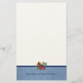 Papeterie Coutume suédoise de cheval de Dala d'art populaire (Devant)