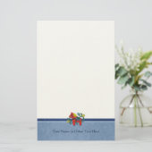 Papeterie Coutume suédoise de cheval de Dala d'art populaire (Debout devant)