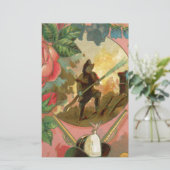 Papeterie Couverture vintage des pompiers des années 1880 (Debout devant)