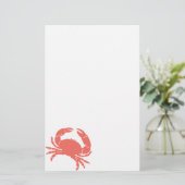 Papeterie Crabe de corail (Debout devant)