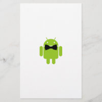 Cravate Formelle Bow Android Robot Icon