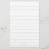 Papeterie Crayon et papier Papier Stationery (Dos)