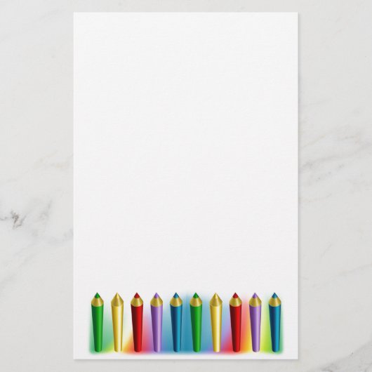 Papeterie Crayons de couleur (Devant)