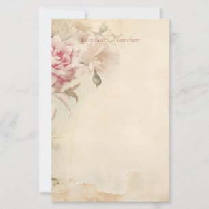 Papeterie Créez votre propre papier éphemère de roses victor