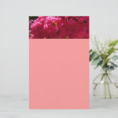 Papeterie Crepe Myrtle Tree Magenta Floral (Debout devant)