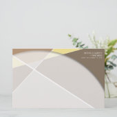 Papeterie Criss Cross Geometry Motif de style (Debout devant)