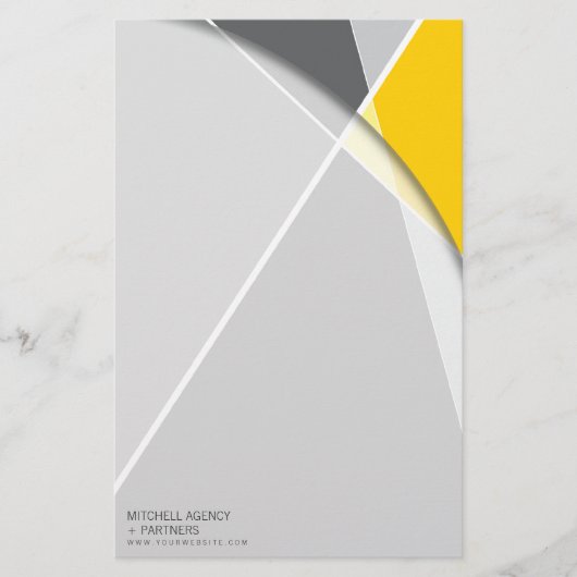 Papeterie Criss Cross Geometry Motif de style (Devant)