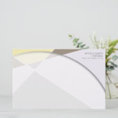 Papeterie Criss Cross Geometry Motif de style  (Debout devant)