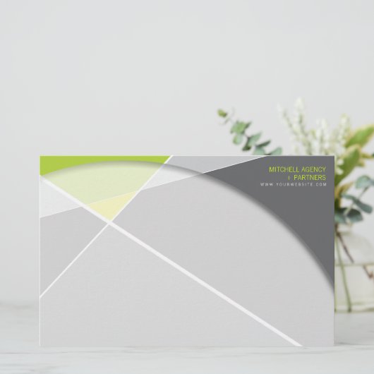 Papeterie Criss Cross Geometry Motif de style (Debout devant)