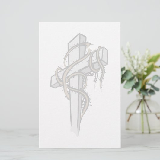 Papeterie Croix chrétienne stationnaire (Debout devant)