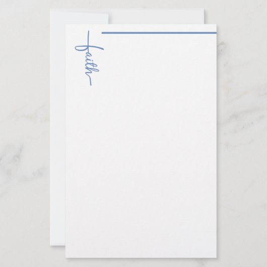 Papeterie Croix de la foi (Devant)