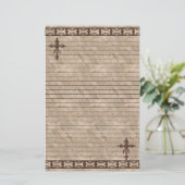 Papeterie Croix de rouille stationnaire (Debout devant)