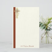 Papeterie Croix du Sacré-Coeur catholique (Debout devant)