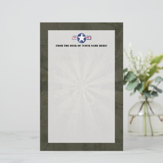 Papeterie Cru de corps d'air d'armée (Debout devant)