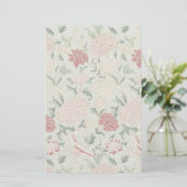 Papeterie Cru floral de Pre-Raphaelite de William Morris (Debout devant)