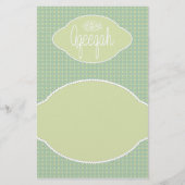 Papeterie Cru vert mou islamique d'Aqeeqah Aqiqah (Devant)