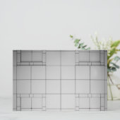 Papeterie Cubes Abstraits (Debout devant)