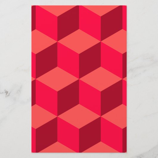 Papeterie Cubes rouges (Devant)